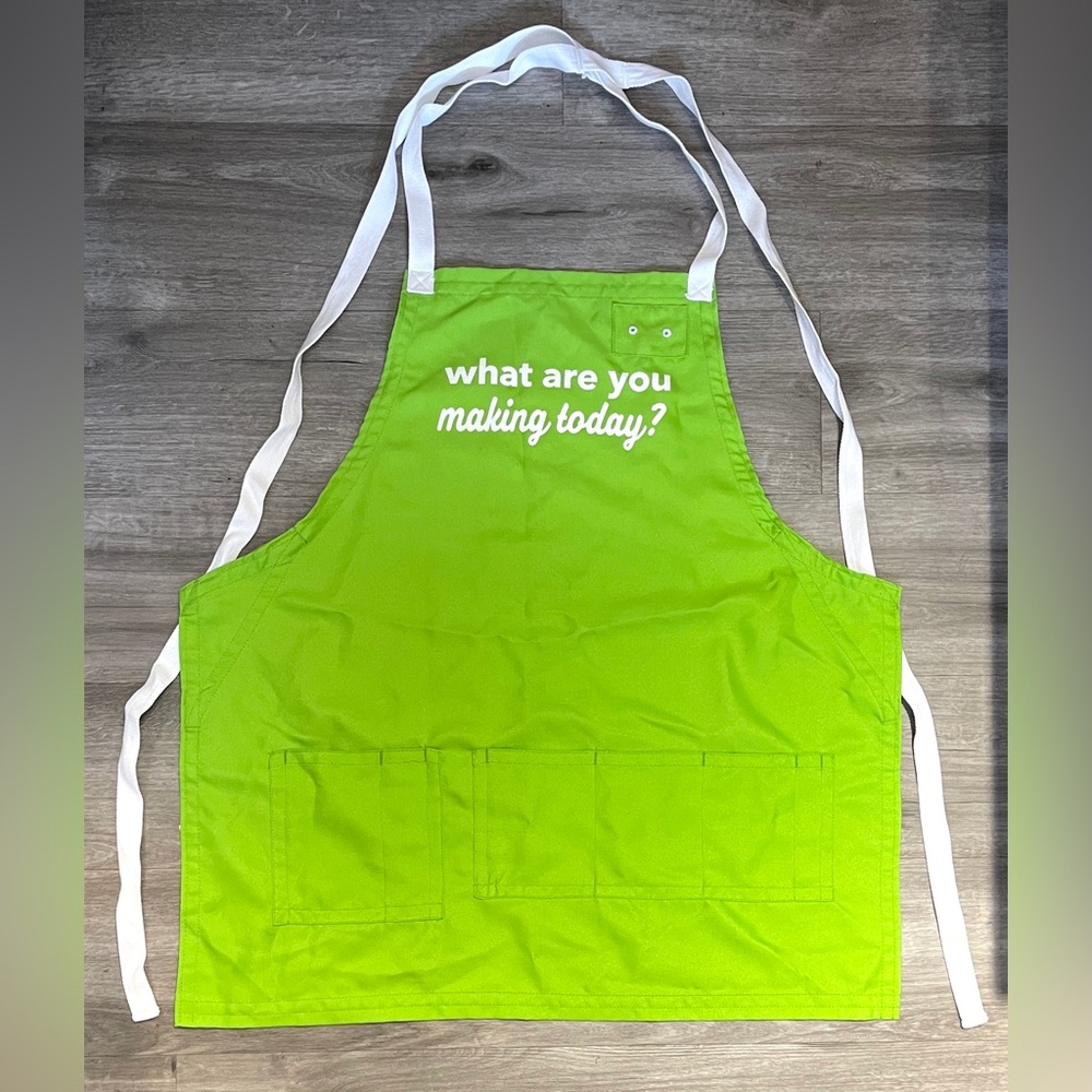 RARE Authentic Joann Fabric Store Employee Apron Green